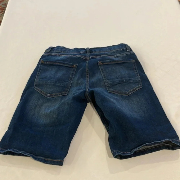 Jean Pascale Jean Shorts size 30 Bermuda long jean shorts EUC - Picture 3 of 3